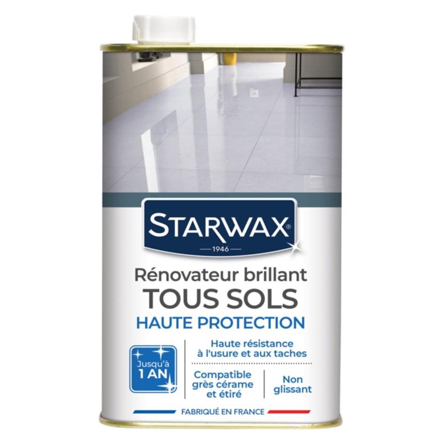 Rénovateur Brillant Protecteur Sols Intérieurs 1L - STARWAX