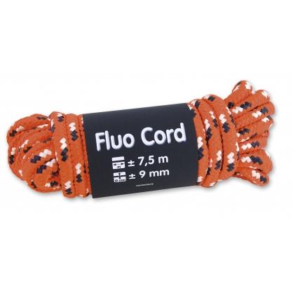 Cordes pes tresse orange fluo d9mm
