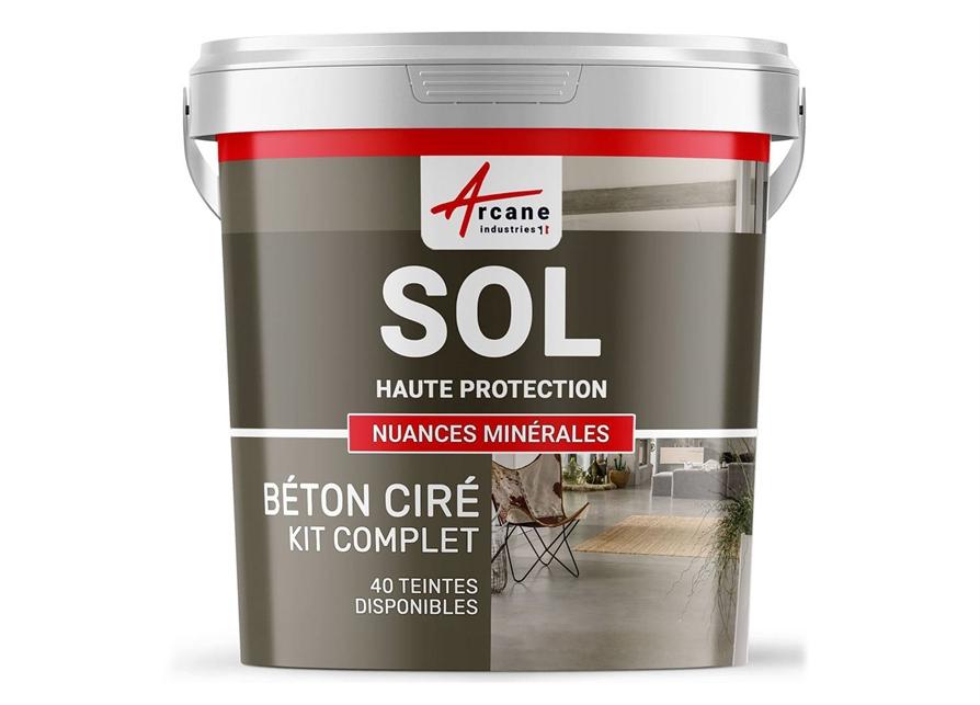 Kit beton cire complet 5m² sols